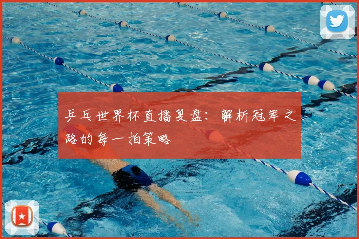 乒乓世界杯直播复盘：解析冠军之路的每一拍策略